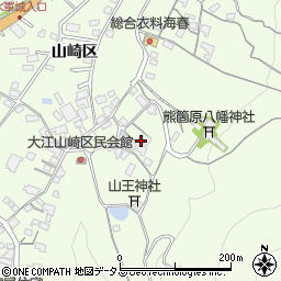 広島県尾道市因島中庄町山崎区415周辺の地図