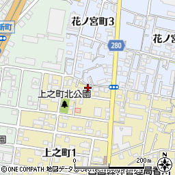 香川県高松市上之町1丁目2周辺の地図