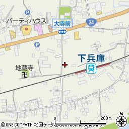 和歌山県橋本市隅田町下兵庫11周辺の地図