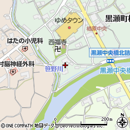 広島県東広島市黒瀬町楢原63周辺の地図