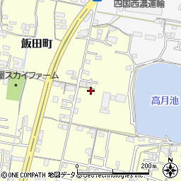香川県高松市飯田町701周辺の地図