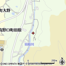 和歌山県橋本市高野口町田原50周辺の地図
