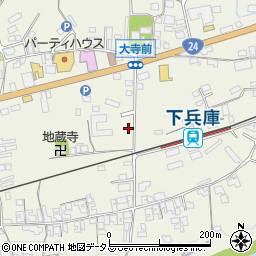 和歌山県橋本市隅田町下兵庫505周辺の地図