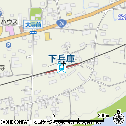 和歌山県橋本市隅田町下兵庫28周辺の地図