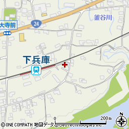 和歌山県橋本市隅田町下兵庫46周辺の地図