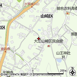 広島県尾道市因島中庄町586-1周辺の地図