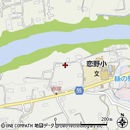 和歌山県橋本市赤塚113周辺の地図