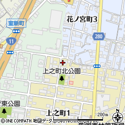香川県高松市上之町1丁目2-34周辺の地図
