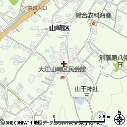 広島県尾道市因島中庄町山崎区602周辺の地図