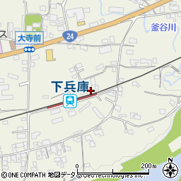 和歌山県橋本市隅田町下兵庫47周辺の地図
