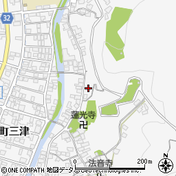 広島県東広島市安芸津町三津3462周辺の地図