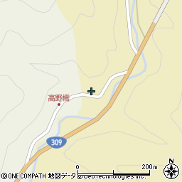 奈良県吉野郡下市町広橋1186周辺の地図