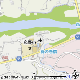 和歌山県橋本市赤塚155周辺の地図