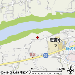 和歌山県橋本市赤塚108周辺の地図