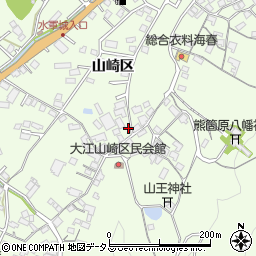 広島県尾道市因島中庄町山崎区603周辺の地図