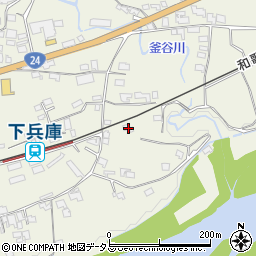 和歌山県橋本市隅田町下兵庫141周辺の地図