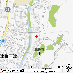 広島県東広島市安芸津町三津4326周辺の地図