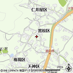 広島県尾道市因島中庄町黒松区2965周辺の地図