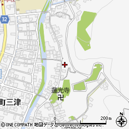 広島県東広島市安芸津町三津3460周辺の地図