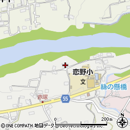 和歌山県橋本市赤塚116周辺の地図