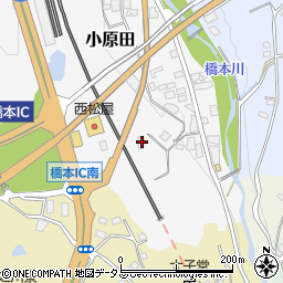 和歌山県橋本市小原田558周辺の地図