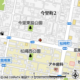 コメダ珈琲店さぬき高松今里店周辺の地図