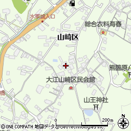 広島県尾道市因島中庄町山崎区606周辺の地図