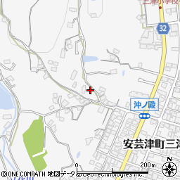 広島県東広島市安芸津町三津4596周辺の地図