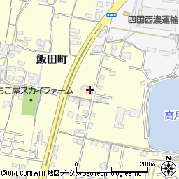 香川県高松市飯田町1271周辺の地図