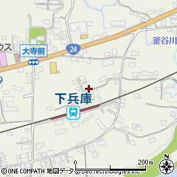 和歌山県橋本市隅田町下兵庫51周辺の地図