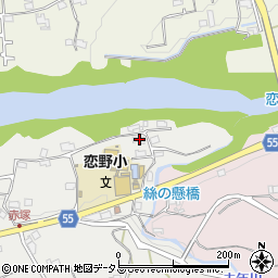 和歌山県橋本市赤塚162周辺の地図