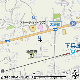 和歌山県橋本市隅田町下兵庫509周辺の地図