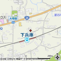 和歌山県橋本市隅田町下兵庫25周辺の地図