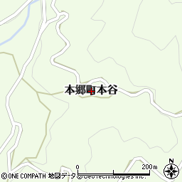 山口県岩国市本郷町本谷周辺の地図
