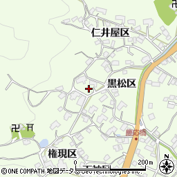 広島県尾道市因島中庄町黒松区2998周辺の地図