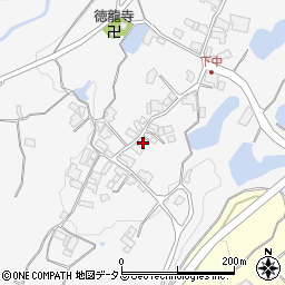 和歌山県橋本市高野口町下中周辺の地図