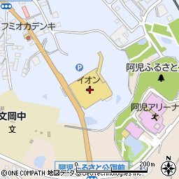 イオン阿児店周辺の地図