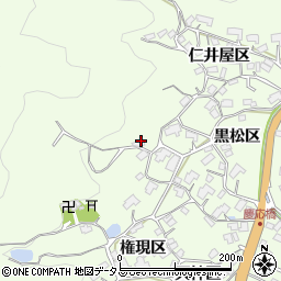 広島県尾道市因島中庄町黒松区2941周辺の地図
