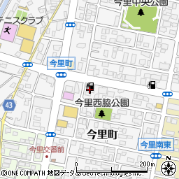四国石油株式会社　今里町サービスステーション周辺の地図