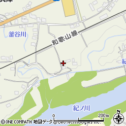和歌山県橋本市隅田町上兵庫79周辺の地図
