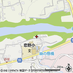 和歌山県橋本市赤塚165周辺の地図