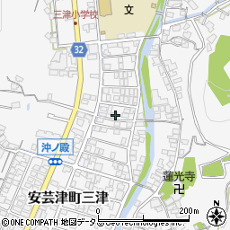 広島県東広島市安芸津町三津4673周辺の地図