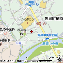 広島県東広島市黒瀬町楢原96周辺の地図