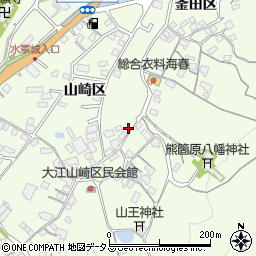 広島県尾道市因島中庄町山崎区431周辺の地図