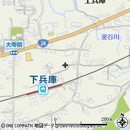 和歌山県橋本市隅田町下兵庫52周辺の地図