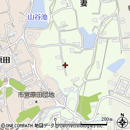 和歌山県橋本市妻340周辺の地図