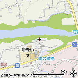 和歌山県橋本市赤塚168周辺の地図