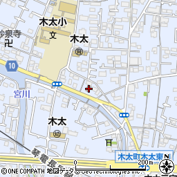 高松木太町郵便局 ＡＴＭ周辺の地図