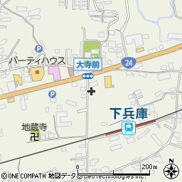 和歌山県橋本市隅田町下兵庫15周辺の地図