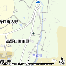 和歌山県橋本市高野口町田原58周辺の地図